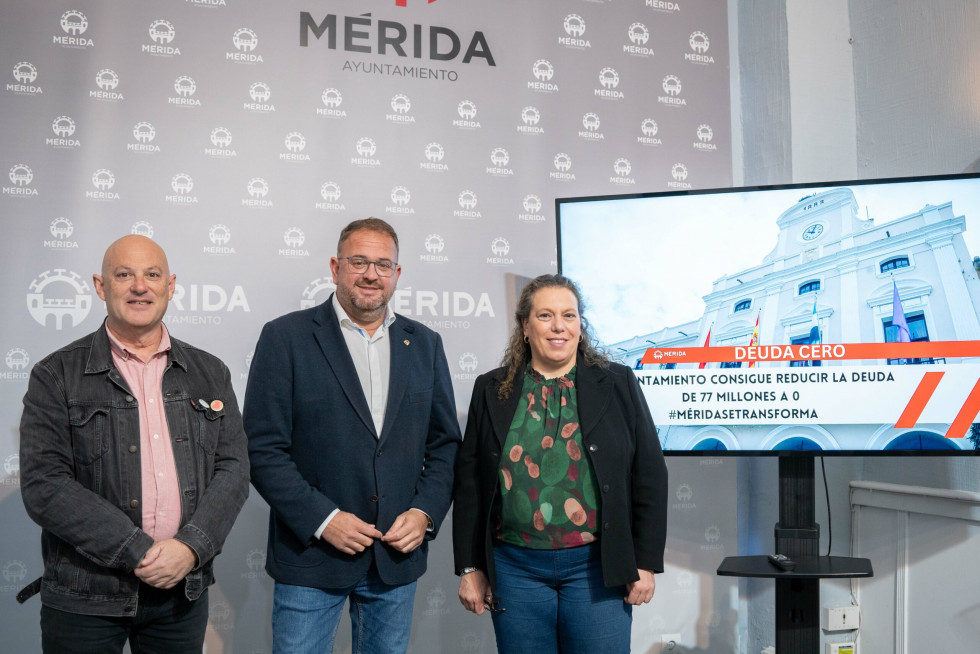 Mérida elimina totalmente su deuda: de 77 millones de euros a 0 en diez años